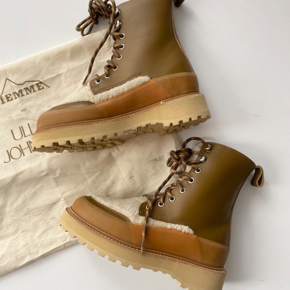 Ulla Johnson shearling leather boots - Picture 3 of 11